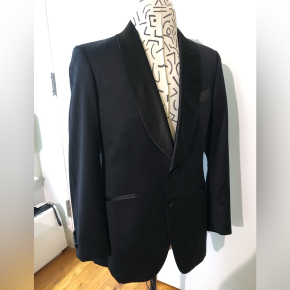 Men’s Black Tuxedo Indochino Jacket 39R